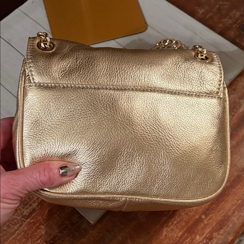 Michael Kors Metallic Gold Mini Bag - Picture 8 of 16